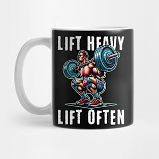 Lift heavy, lift often Mug